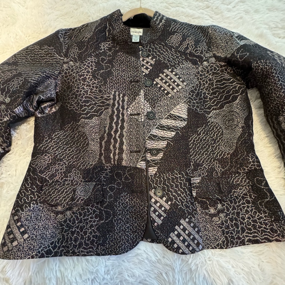 Price Drop/ worn Chico’s elegant Blazer.